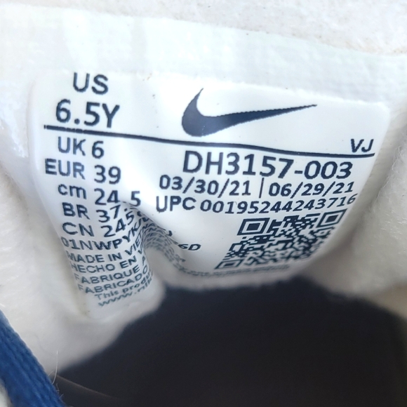 Nike Air Max Dawn Particle Grey Dark Citron - Picture 6 of 7